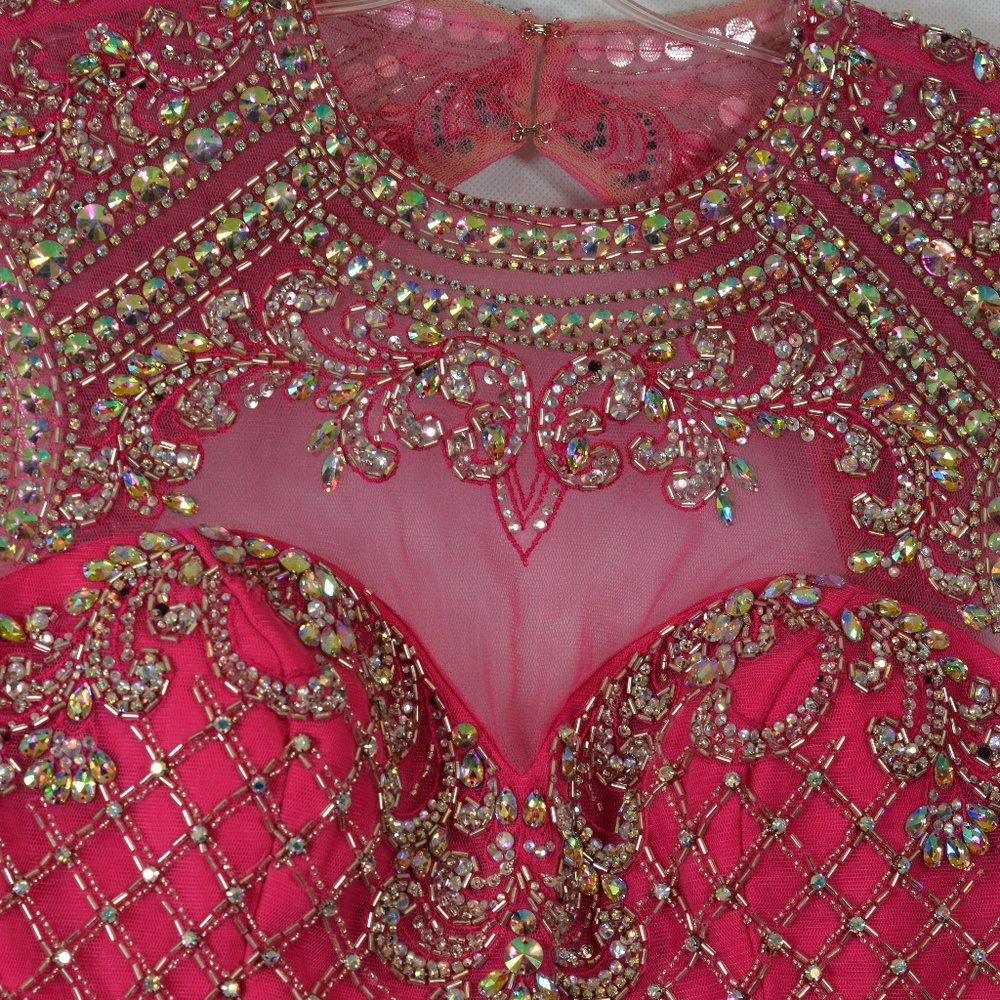 Beaded/Sequined/Rhinestone Gown SZ 8 Madison James